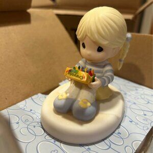 Precious Moments Crayola A Box of Possibilities NIB Rare